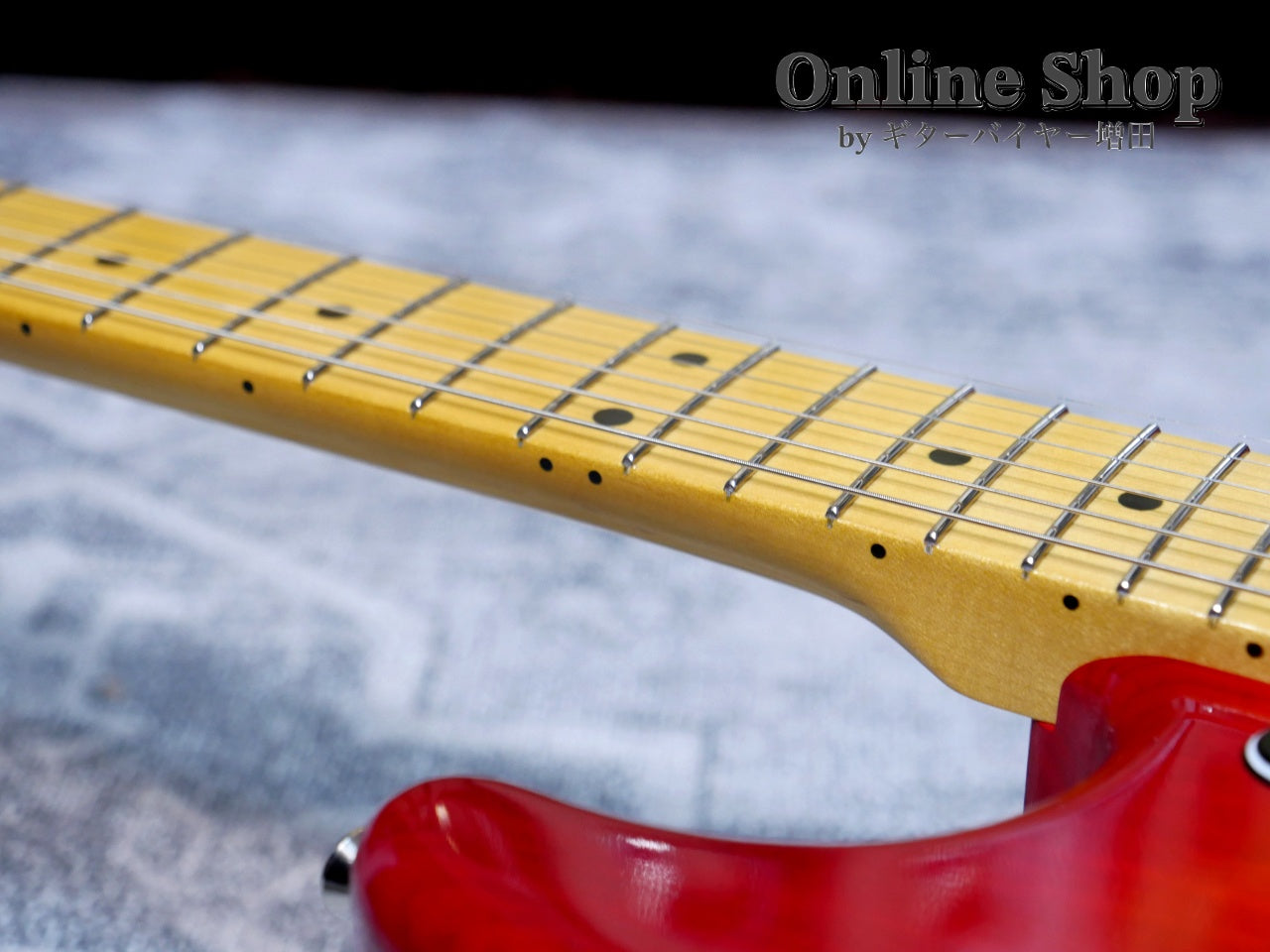 USED 2024s K.Nyui Custom Guitars KNST MH Cherry Sunburst / Maple