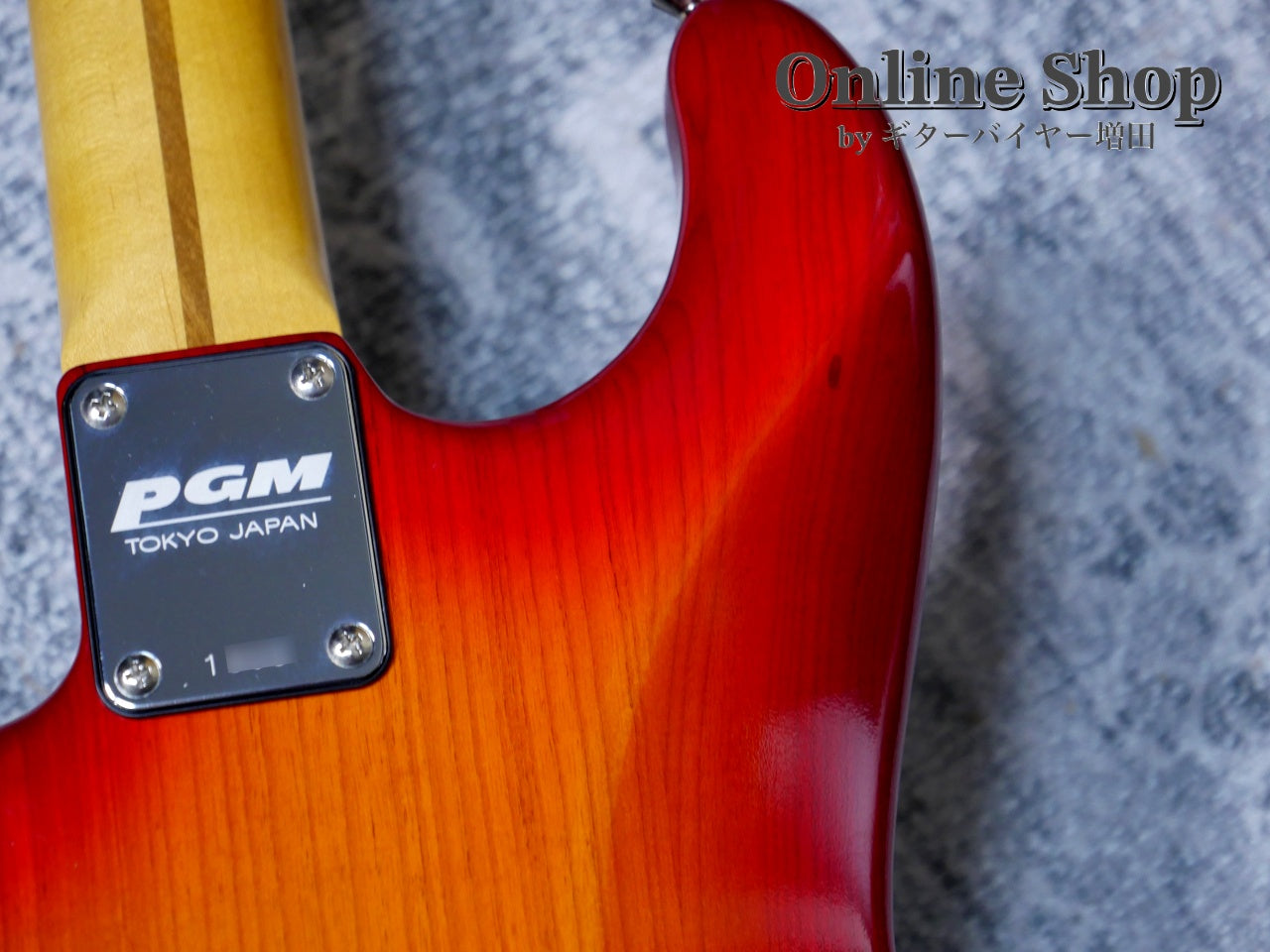 USED 2024s K.Nyui Custom Guitars KNST MH Cherry Sunburst / Maple