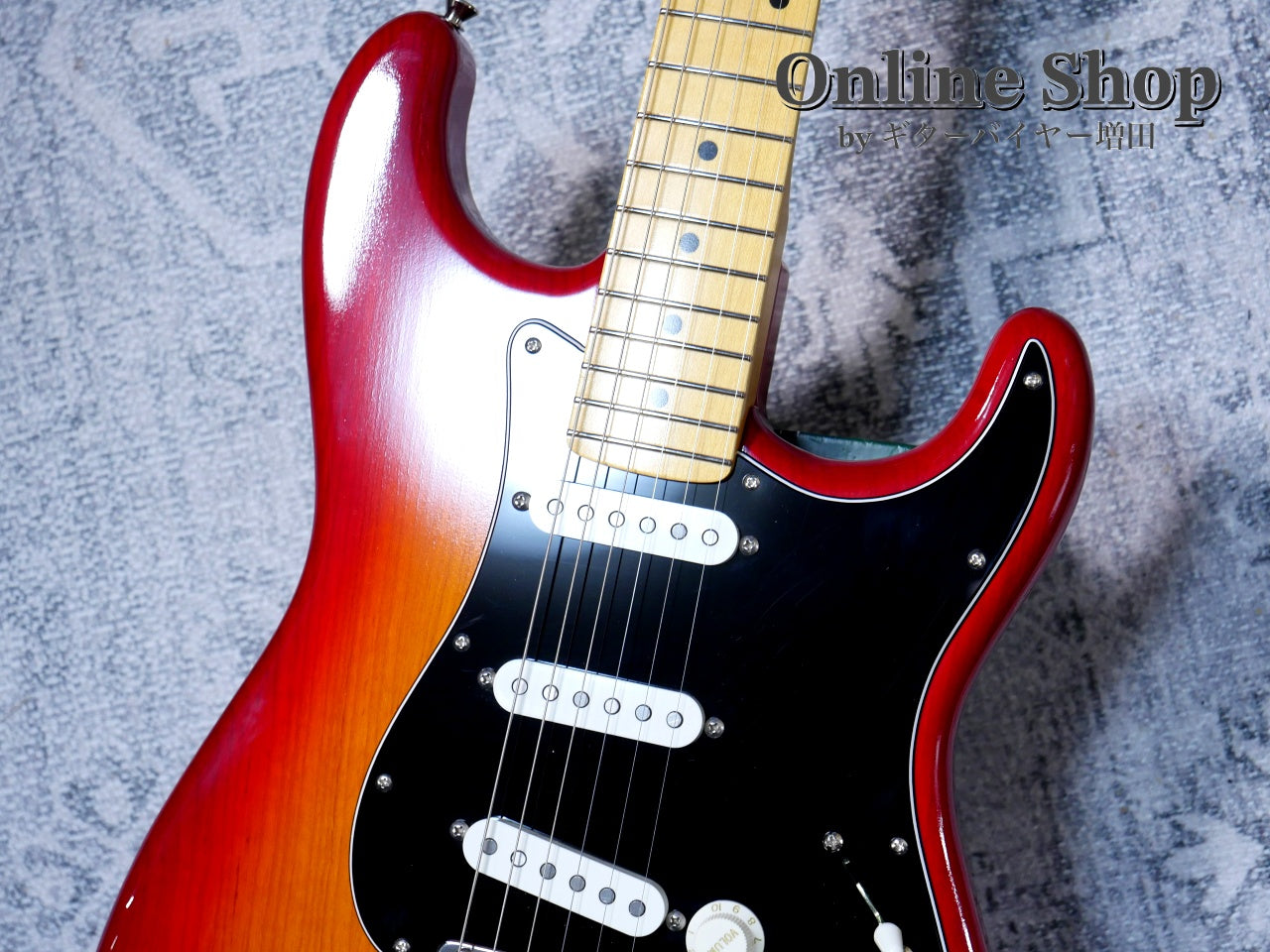 USED 2024s K.Nyui Custom Guitars KNST MH Cherry Sunburst / Maple