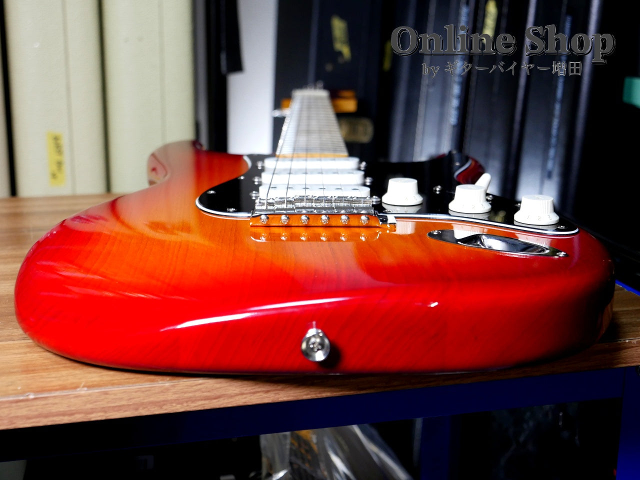 USED 2024s K.Nyui Custom Guitars KNST MH Cherry Sunburst / Maple