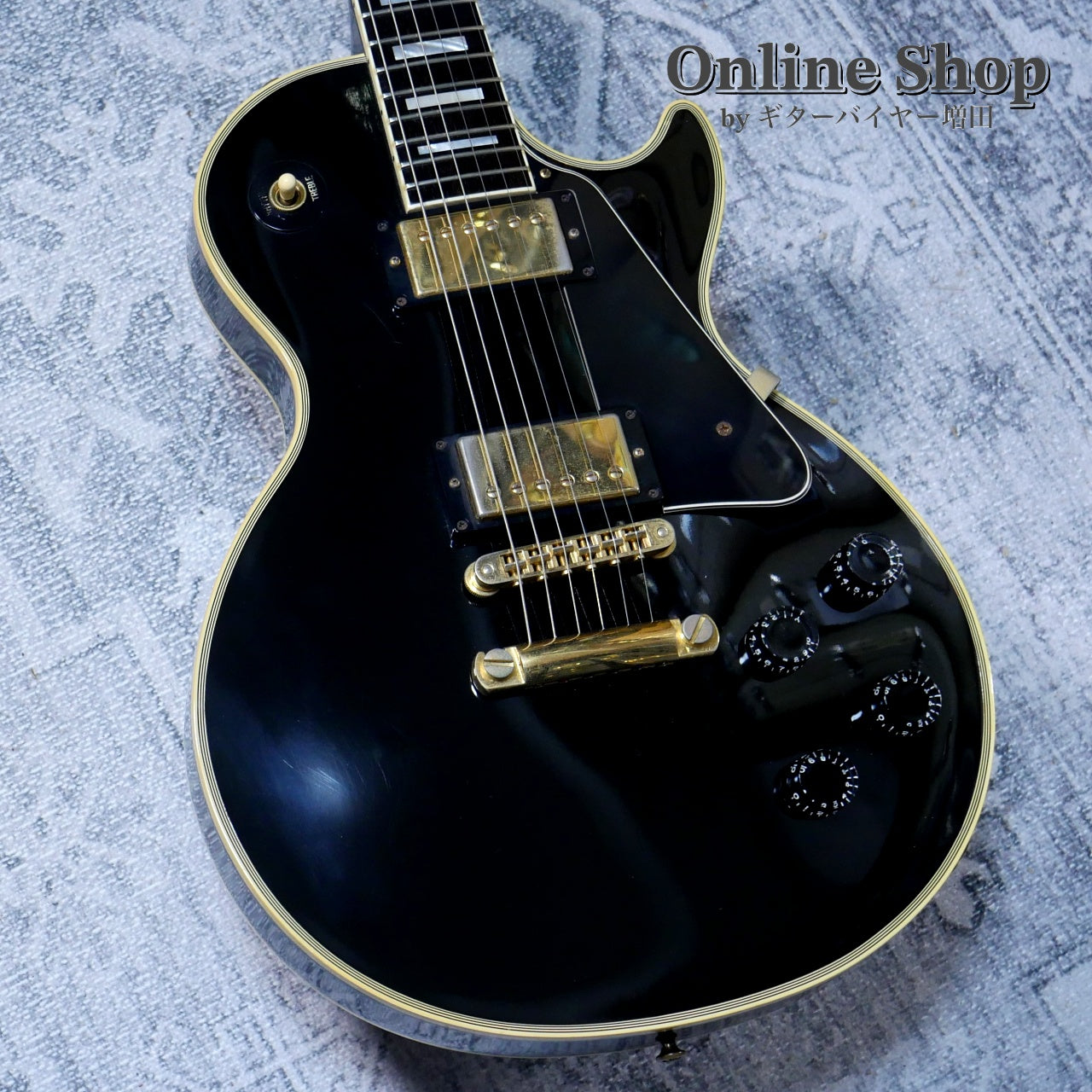 USED 2006 Gibson Custom Shop Les Paul Custom Ebony – ギター