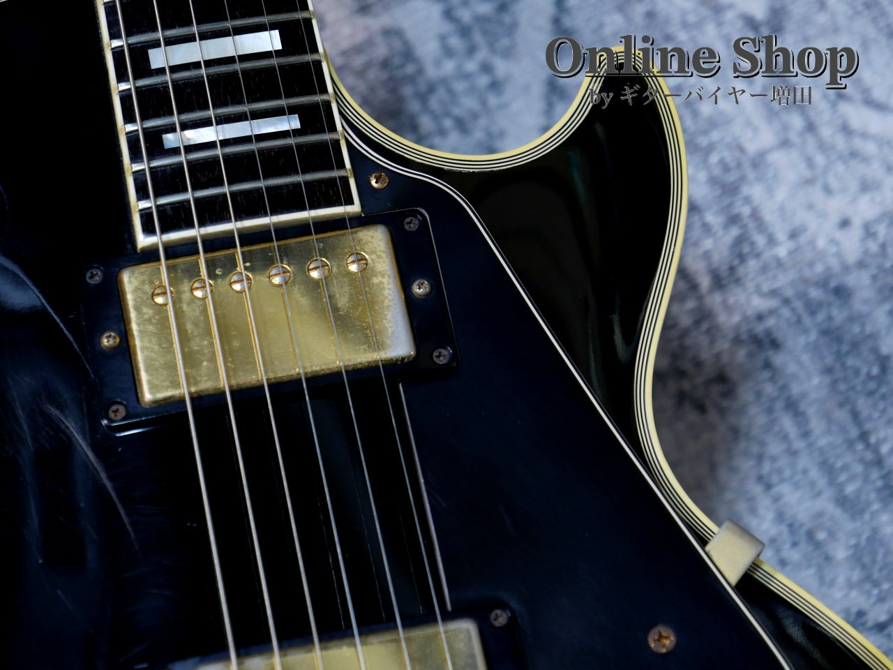 USED 2006 Gibson Custom Shop Les Paul Custom Ebony – ギター
