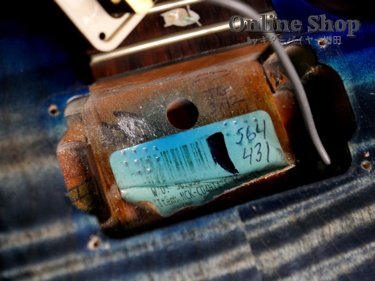 USED 2014 Paul Reed Smith Custom 24 Semi-hollow 10Top Faded Blue Burst