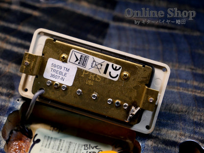 USED 2014 Paul Reed Smith Custom 24 Semi-hollow 10Top Faded Blue Burst