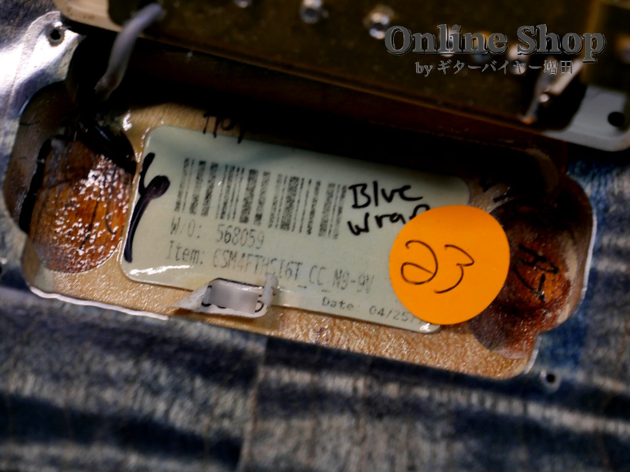 USED 2014 Paul Reed Smith Custom 24 Semi-hollow 10Top Faded Blue Burst