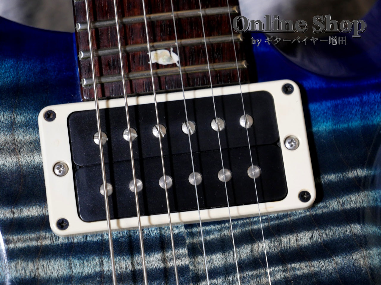 USED 2014 Paul Reed Smith Custom 24 Semi-hollow 10Top Faded Blue