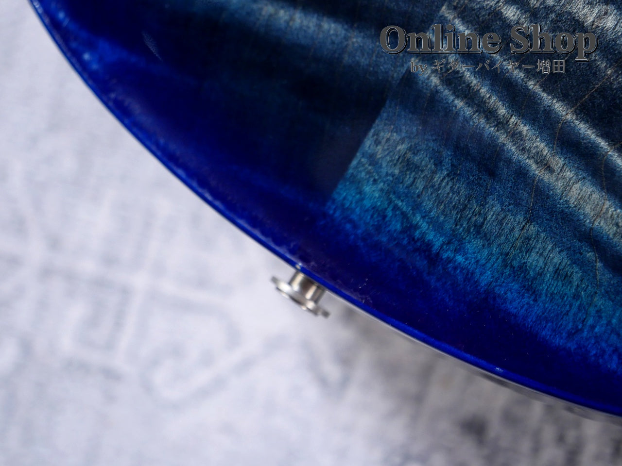 USED 2014 Paul Reed Smith Custom 24 Semi-hollow 10Top Faded Blue Burst