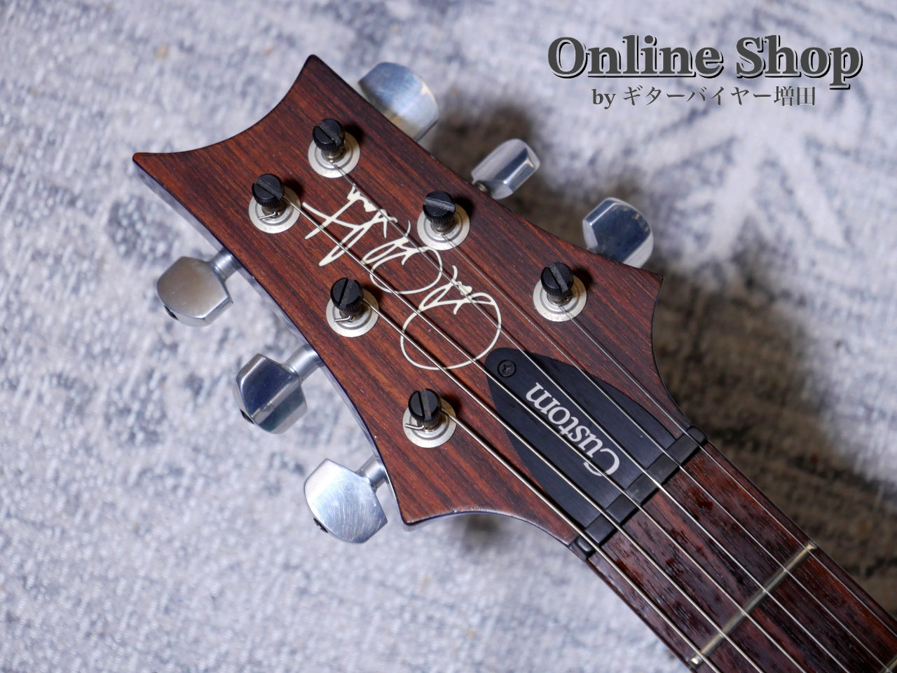 USED 2014 Paul Reed Smith Custom 24 Semi-hollow 10Top Faded Blue Burst