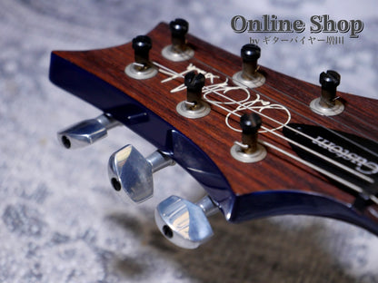 USED 2014 Paul Reed Smith Custom 24 Semi-hollow 10Top Faded Blue Burst