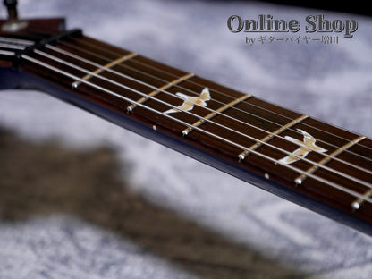 USED 2014 Paul Reed Smith Custom 24 Semi-hollow 10Top Faded Blue Burst