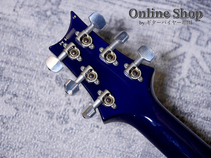 USED 2014 Paul Reed Smith Custom 24 Semi-hollow 10Top Faded Blue Burst