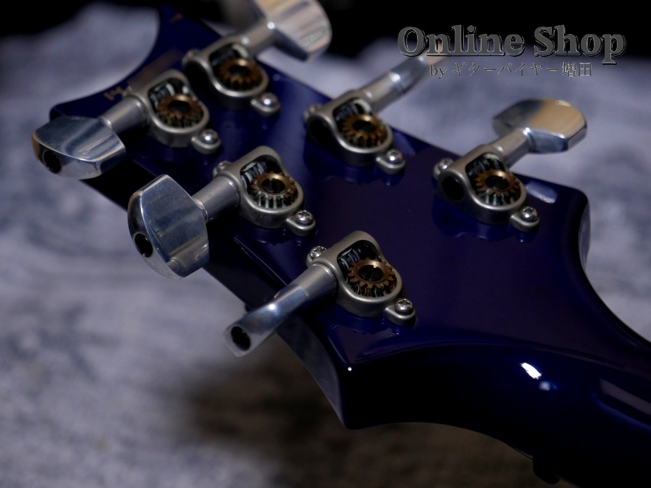 USED 2014 Paul Reed Smith Custom 24 Semi-hollow 10Top Faded Blue Burst