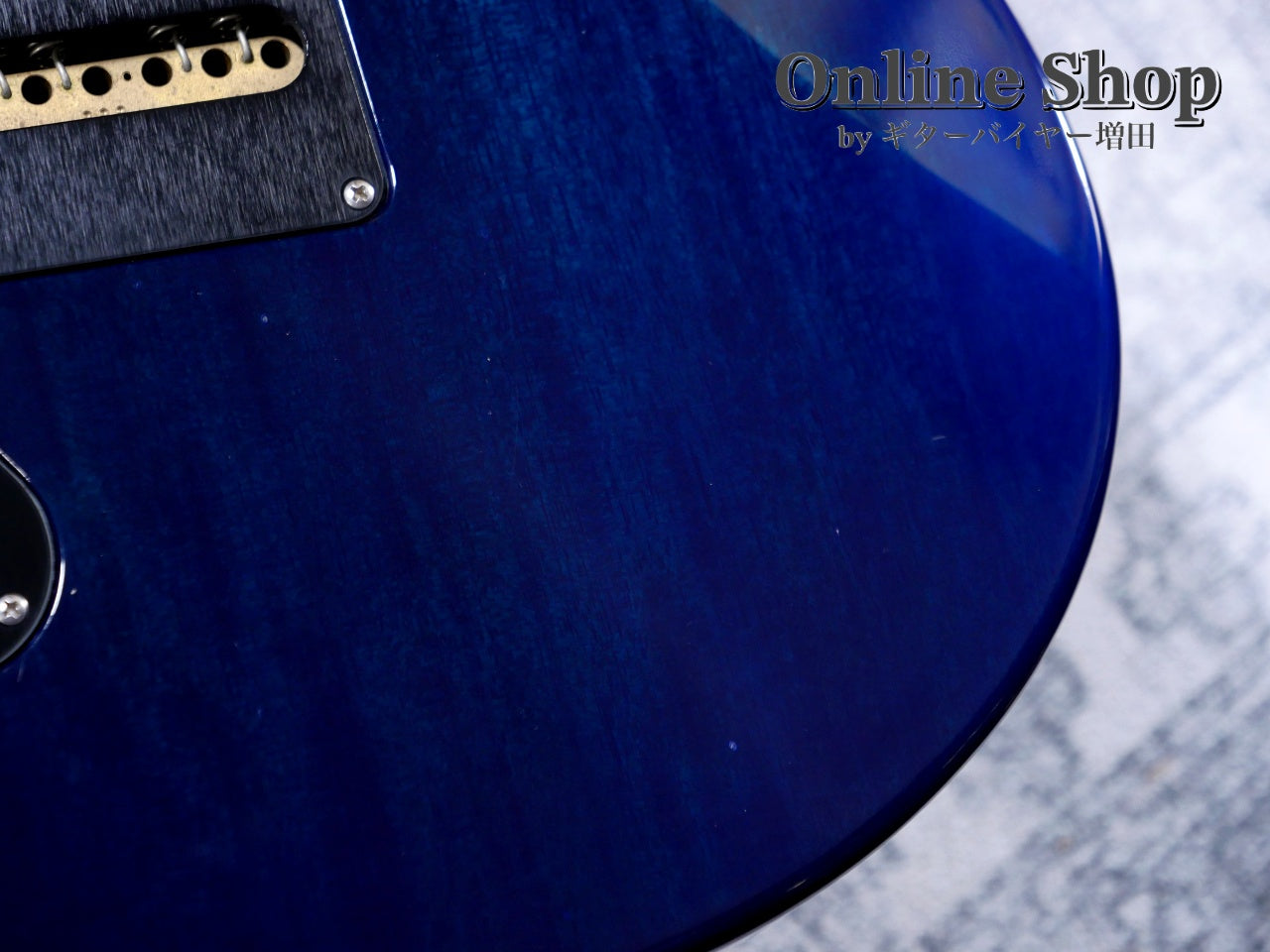 USED 2014 Paul Reed Smith Custom 24 Semi-hollow 10Top Faded Blue Burst