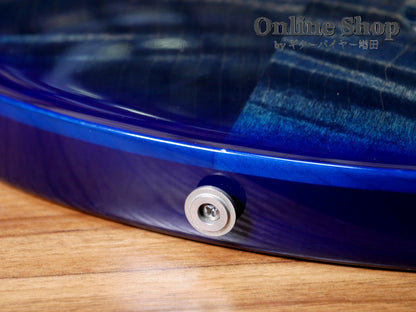 USED 2014 Paul Reed Smith Custom 24 Semi-hollow 10Top Faded Blue Burst