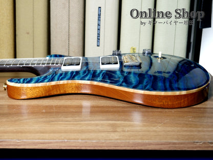 USED 2015 Paul Reed Smith Private Stock #5733 Custom 24 "Brazilian Rosewood Fingerboard" Aquamarine
