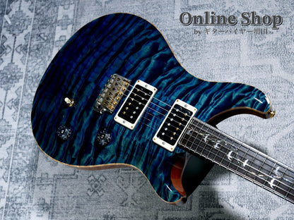 USED 2015 Paul Reed Smith Private Stock #5733 Custom 24 "Brazilian Rosewood Fingerboard" Aquamarine