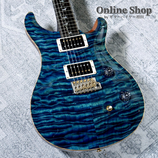 USED 2015 Paul Reed Smith Private Stock #5733 Custom 24 "Brazilian Rosewood Fingerboard" Aquamarine