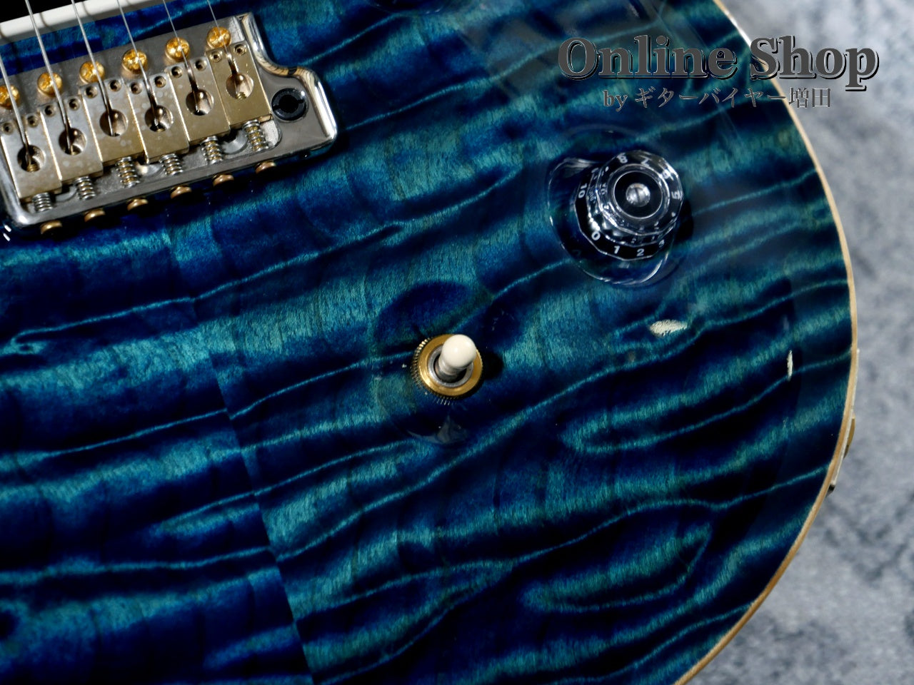 USED 2015 Paul Reed Smith Private Stock #5733 Custom 24 "Brazilian Rosewood Fingerboard" Aquamarine