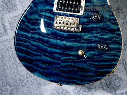 USED 2015 Paul Reed Smith Private Stock #5733 Custom 24 "Brazilian Rosewood Fingerboard" Aquamarine