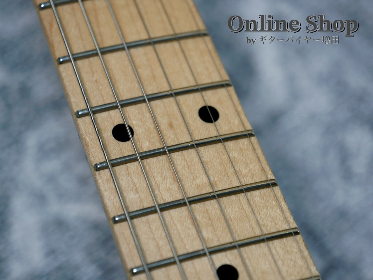 USED 2018 Schecter EX-24-CTM-FRT "Exceed" 4A Grade Indigo Light Blue / Maple