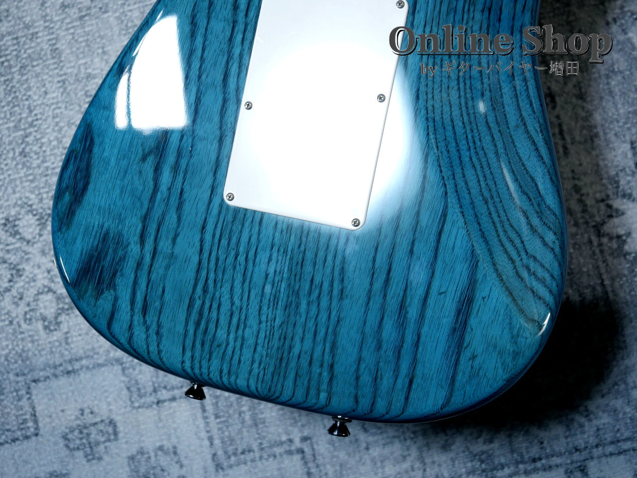 USED 2018 Schecter EX-24-CTM-FRT "Exceed" 4A Grade Indigo Light Blue / Maple