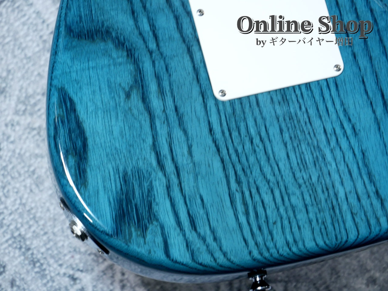 USED 2018 Schecter EX-24-CTM-FRT "Exceed" 4A Grade Indigo Light Blue / Maple