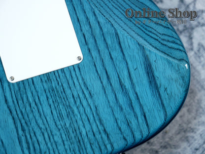 USED 2018 Schecter EX-24-CTM-FRT "Exceed" 4A Grade Indigo Light Blue / Maple