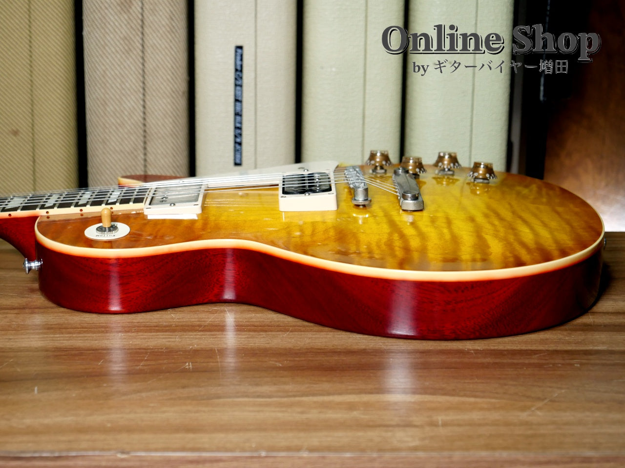 USED 2013 Gibson Custom Shop Limited Run 1958 Les Paul Reissue w/Grover, Push/Pull New Orange Sunset Fade VOS