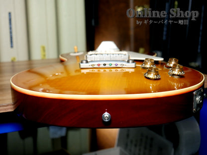 USED 2013 Gibson Custom Shop Limited Run 1958 Les Paul Reissue w/Grover, Push/Pull New Orange Sunset Fade VOS