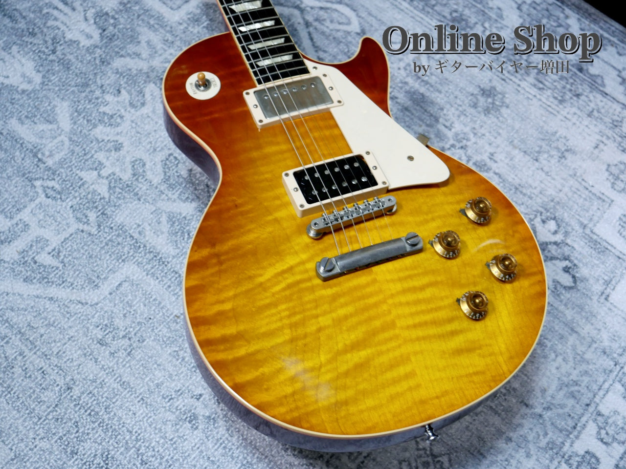 USED 2013 Gibson Custom Shop Limited Run 1958 Les Paul Reissue w/Grover, Push/Pull New Orange Sunset Fade VOS