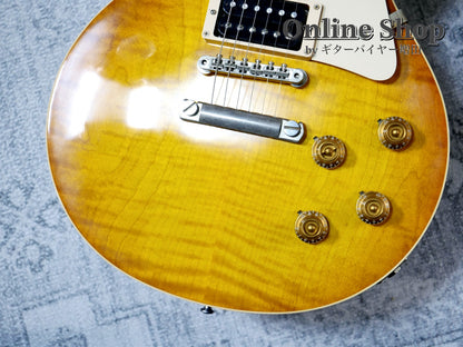 USED 2013 Gibson Custom Shop Limited Run 1958 Les Paul Reissue w/Grover, Push/Pull New Orange Sunset Fade VOS