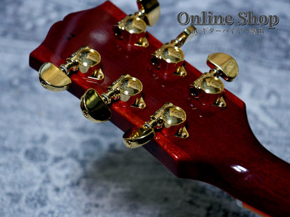 USED 2013 Gibson Custom Shop Limited Run 1958 Les Paul Reissue w/Grover, Push/Pull New Orange Sunset Fade VOS