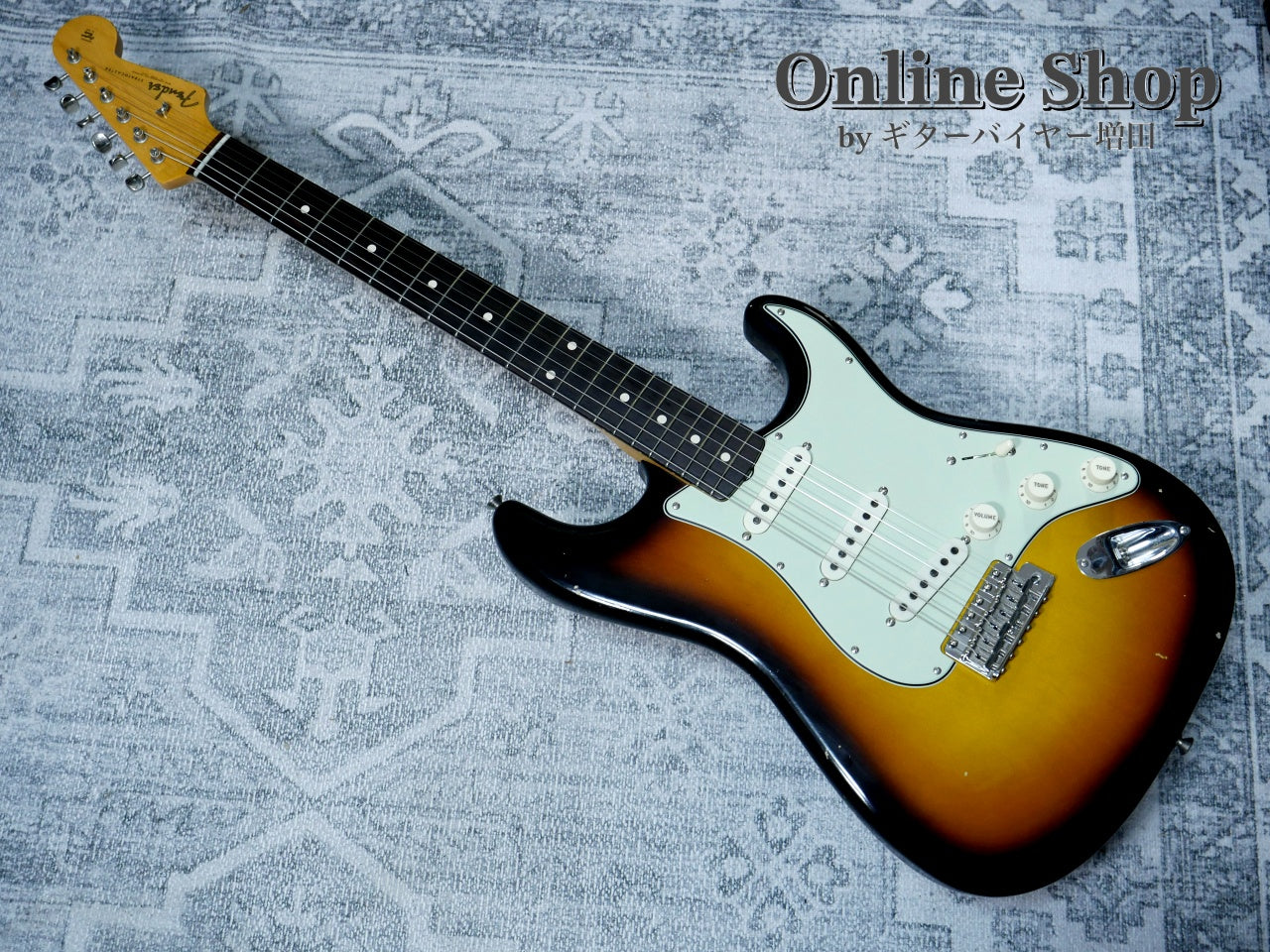 USED 2020 Fender Custom Shop MBS "Kyle Mcmillin" 1960 Stratocaster Journeyman Relic Wide Fade 3-Color Sunburst