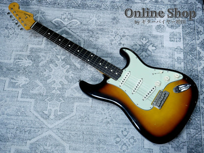 USED 2020 Fender Custom Shop MBS "Kyle Mcmillin" 1960 Stratocaster Journeyman Relic Wide Fade 3-Color Sunburst