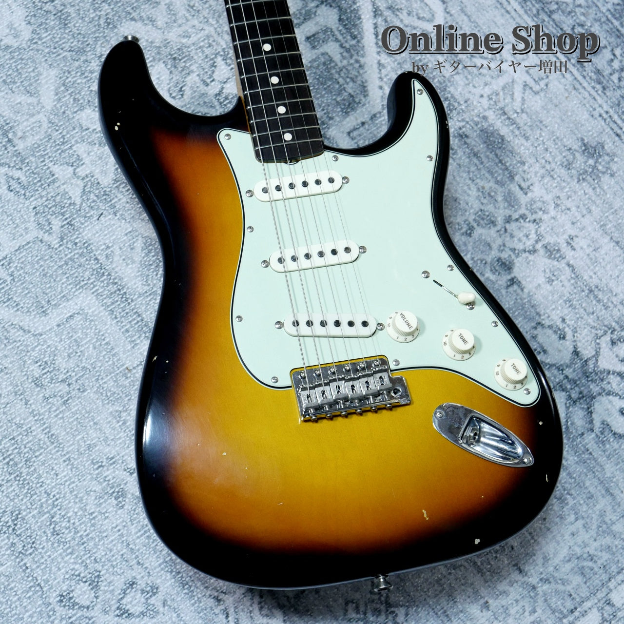 USED 2020 Fender Custom Shop MBS "Kyle Mcmillin" 1960 Stratocaster Journeyman Relic Wide Fade 3-Color Sunburst
