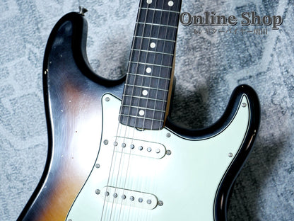 USED 2020 Fender Custom Shop MBS "Kyle Mcmillin" 1960 Stratocaster Journeyman Relic Wide Fade 3-Color Sunburst