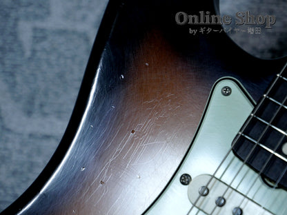 USED 2020 Fender Custom Shop MBS "Kyle Mcmillin" 1960 Stratocaster Journeyman Relic Wide Fade 3-Color Sunburst