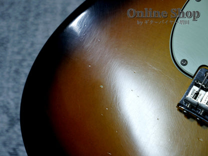 USED 2020 Fender Custom Shop MBS "Kyle Mcmillin" 1960 Stratocaster Journeyman Relic Wide Fade 3-Color Sunburst