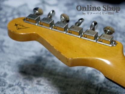USED 2020 Fender Custom Shop MBS "Kyle Mcmillin" 1960 Stratocaster Journeyman Relic Wide Fade 3-Color Sunburst
