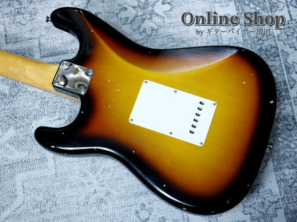 USED 2020 Fender Custom Shop MBS "Kyle Mcmillin" 1960 Stratocaster Journeyman Relic Wide Fade 3-Color Sunburst