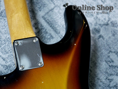 USED 2020 Fender Custom Shop MBS "Kyle Mcmillin" 1960 Stratocaster Journeyman Relic Wide Fade 3-Color Sunburst