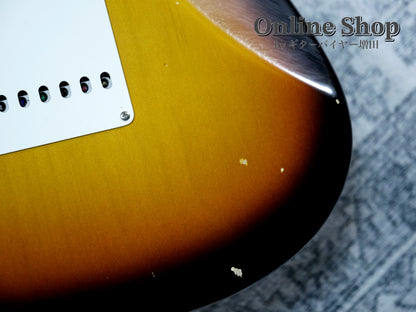 USED 2020 Fender Custom Shop MBS "Kyle Mcmillin" 1960 Stratocaster Journeyman Relic Wide Fade 3-Color Sunburst