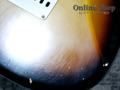 USED 2020 Fender Custom Shop MBS "Kyle Mcmillin" 1960 Stratocaster Journeyman Relic Wide Fade 3-Color Sunburst