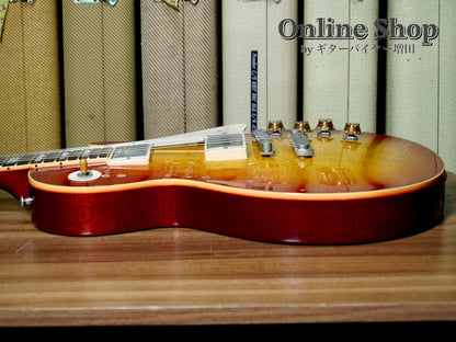USED 2004 Gibson Custom Shop Historic Collection 1958 Les Paul Reissue HRM "1pc Top" Washed Cherry