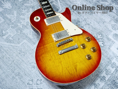 USED 2004 Gibson Custom Shop Historic Collection 1958 Les Paul Reissue HRM "1pc Top" Washed Cherry