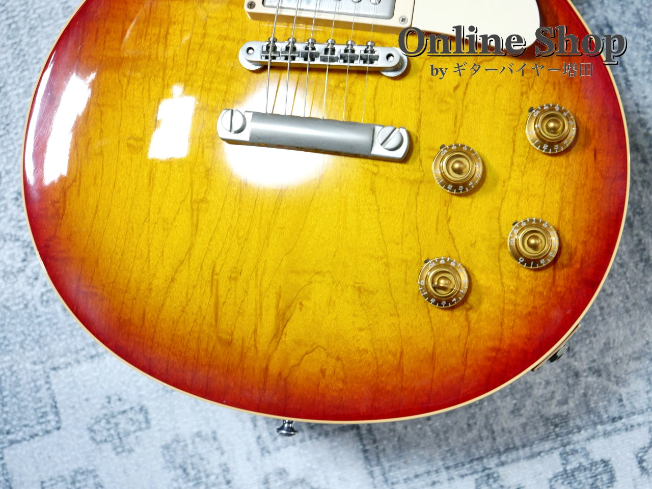 USED 2004 Gibson Custom Shop Historic Collection 1958 Les Paul Reissue HRM "1pc Top" Washed Cherry