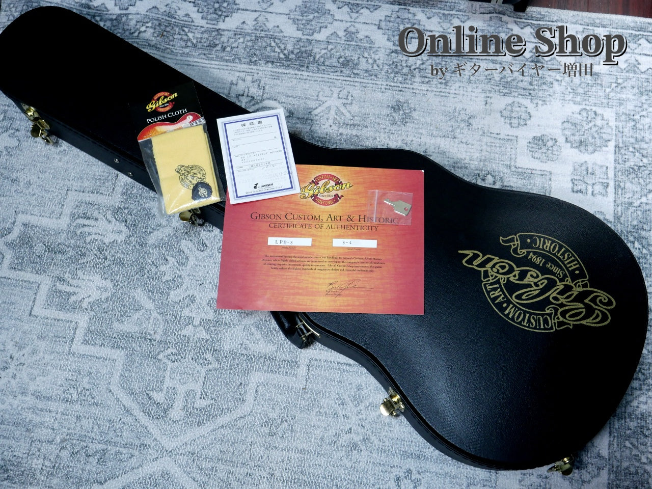 USED 2004 Gibson Custom Shop Historic Collection 1958 Les Paul Reissue HRM "1pc Top" Washed Cherry