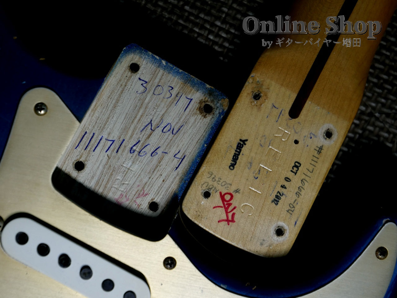 USED 2012 Fender Custom Shop Limited Edition 1956 Stratocaster Relic Aged Lake Placid Blue