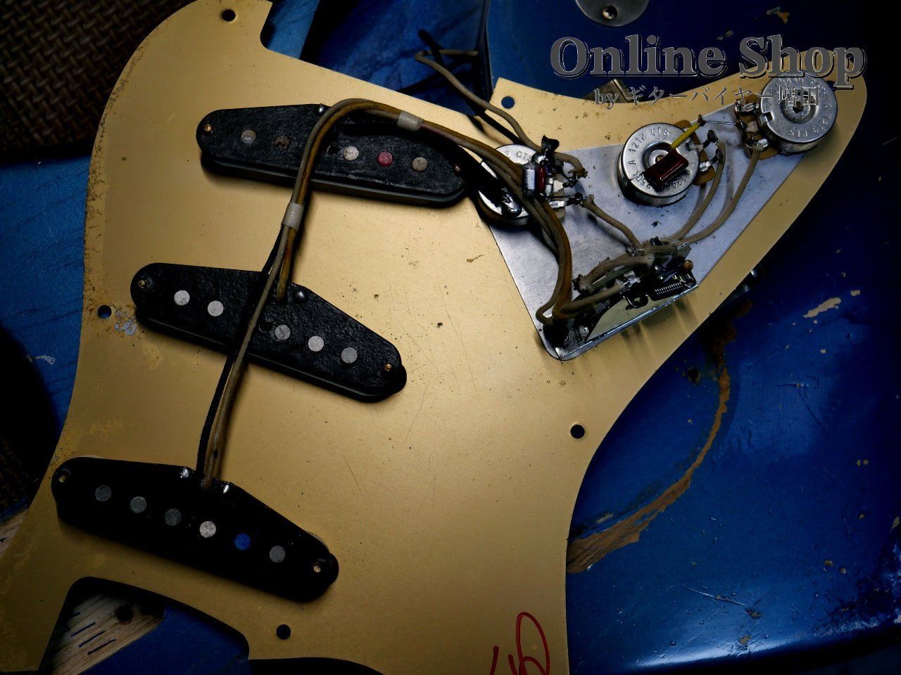 USED 2012 Fender Custom Shop Limited Edition 1956 Stratocaster Relic Aged Lake Placid Blue