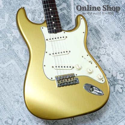 USED 2024 Fender Custom Shop Limited Edition 1963 Stratocaster Journeyman Relic Aztec Gold